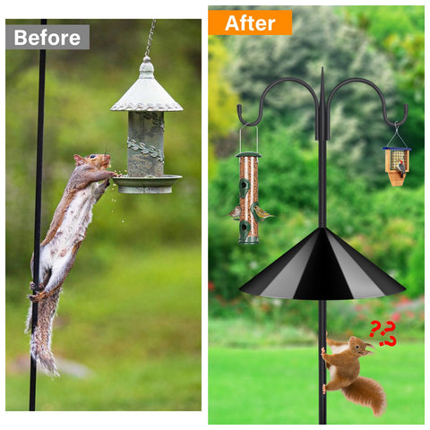 FEED GARDEN height-adjustable pole from 44 to 92 inches for versatile setups
