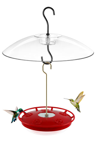 Gift-ready FEED GARDEN feeder with dome and hook included