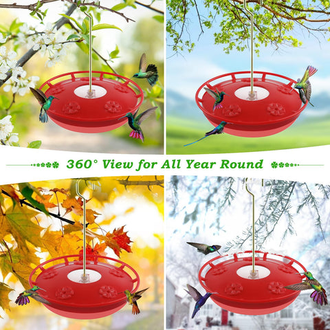 FEED GARDEN hummingbird feeder stable nectar tray reduces spills