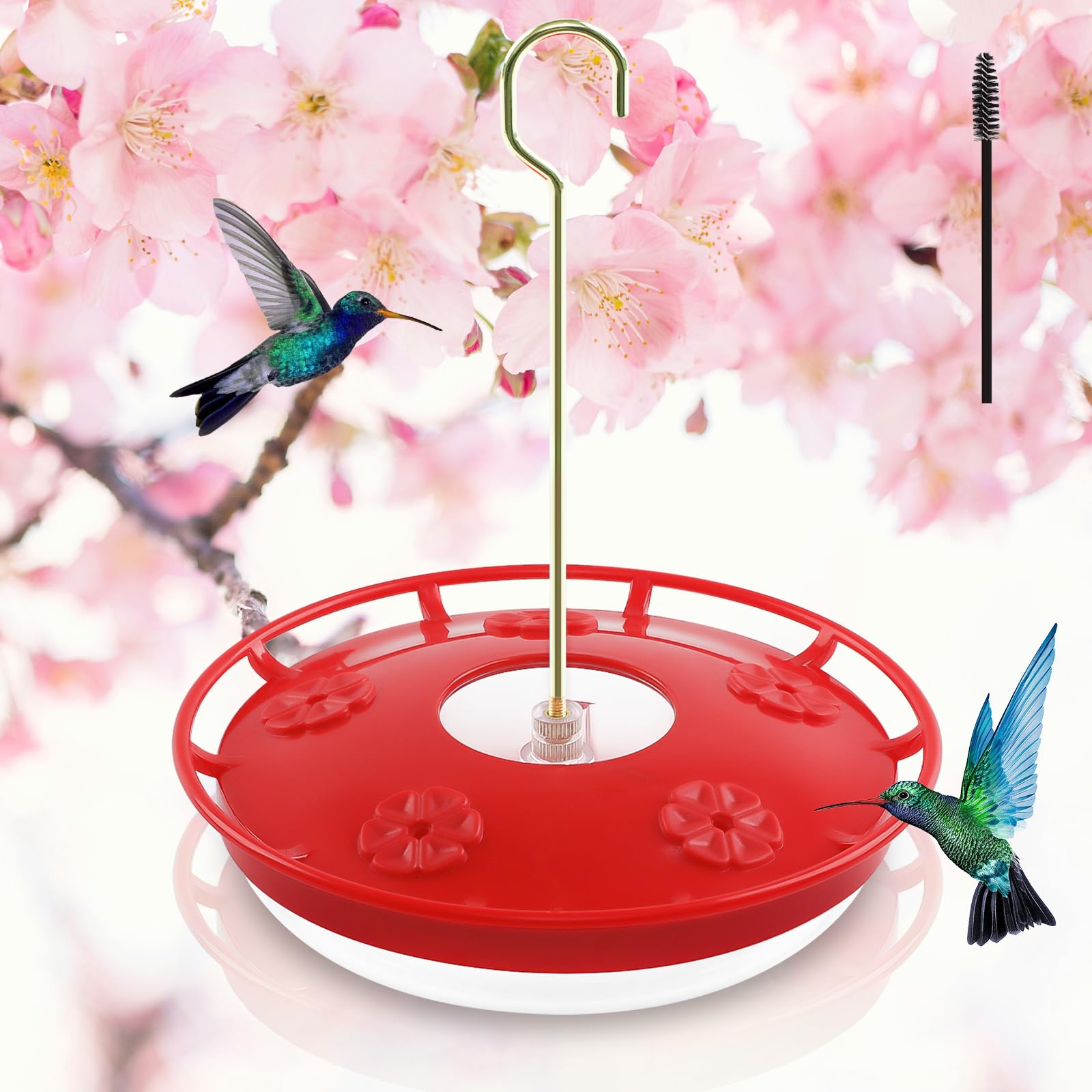 FEED GARDEN hummingbird feeder outdoors-ready durable BPA-free plastic