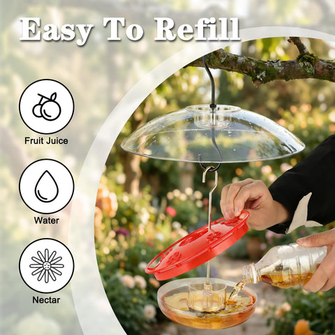 Durable, weather-resistant FEED GARDEN feeder for year-round outdoor use