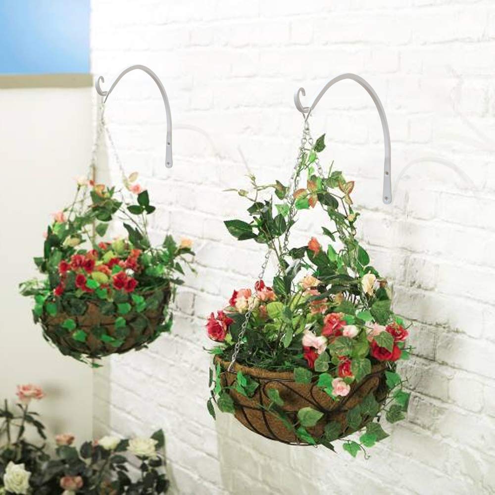 FEED GARDEN 2-pack wall hooks, quick-install hardware for convenient setups.