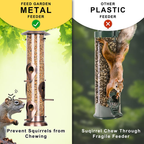 FEED GARDEN non-slip perches invite multiple small birds to feed
