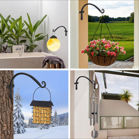 FEED GARDEN outdoor-indoor decor hook suitable for patios and balconies.