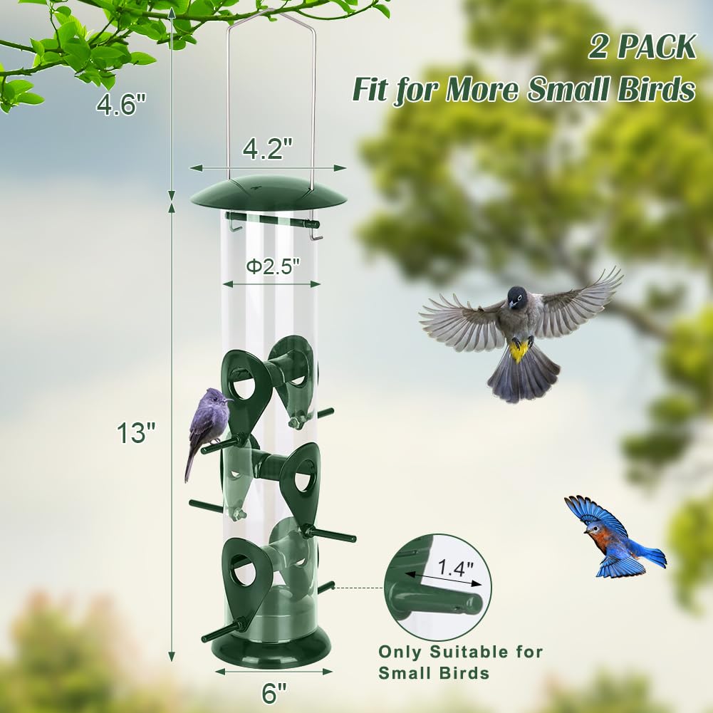 FEED GARDEN versatile seed compatibility with sunflower blends and mixes.