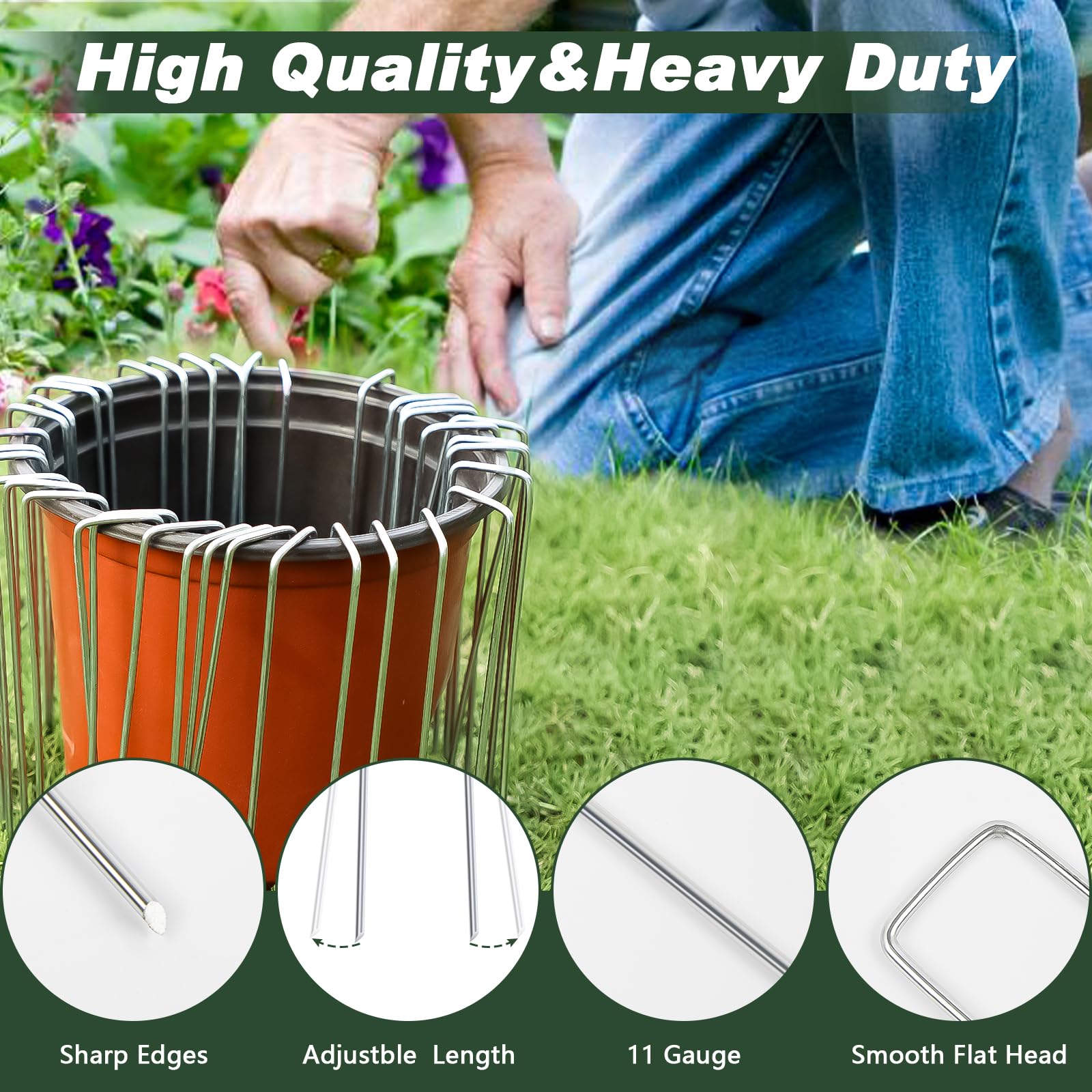 FEED GARDEN bulk 100-pack supports large landscaping tasks