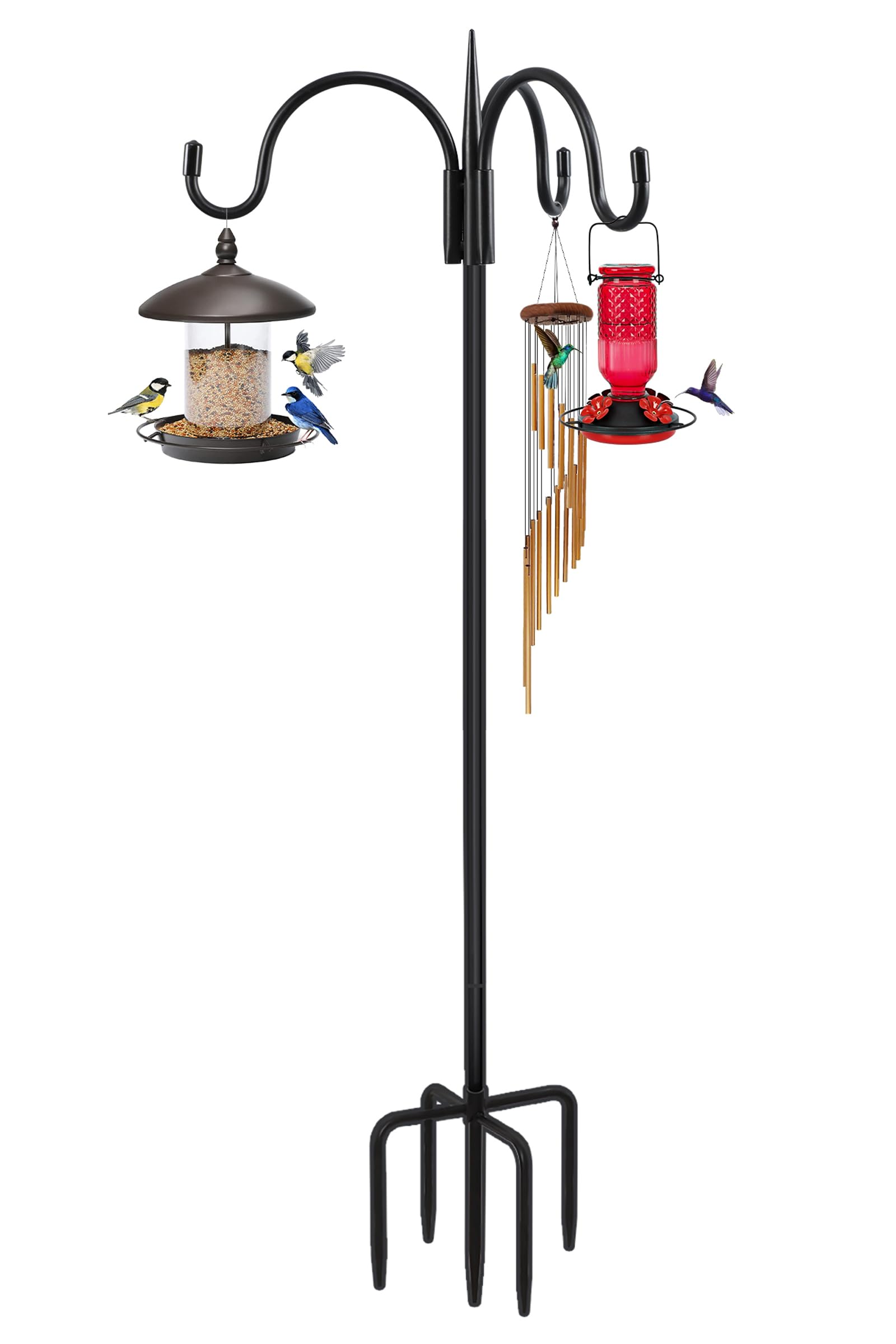FEED GARDEN upgrade three-hook outdoor hanger for versatile hanging uses.