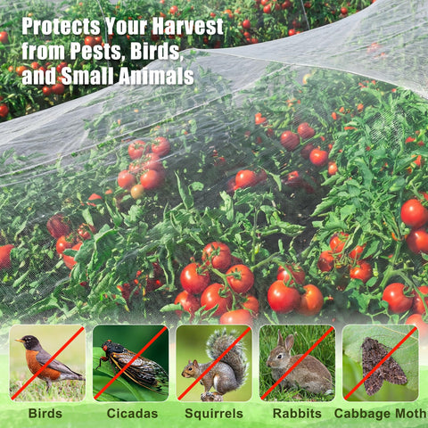 FEED GARDEN UV-stabilized PE mesh providing durable outdoor protection