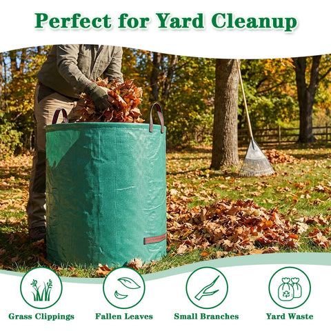 Versatile use for toys, laundry, recyclables, or camping storage.