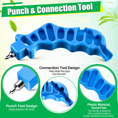 Feekoon 1-4in tubing punch cut for clean ends.