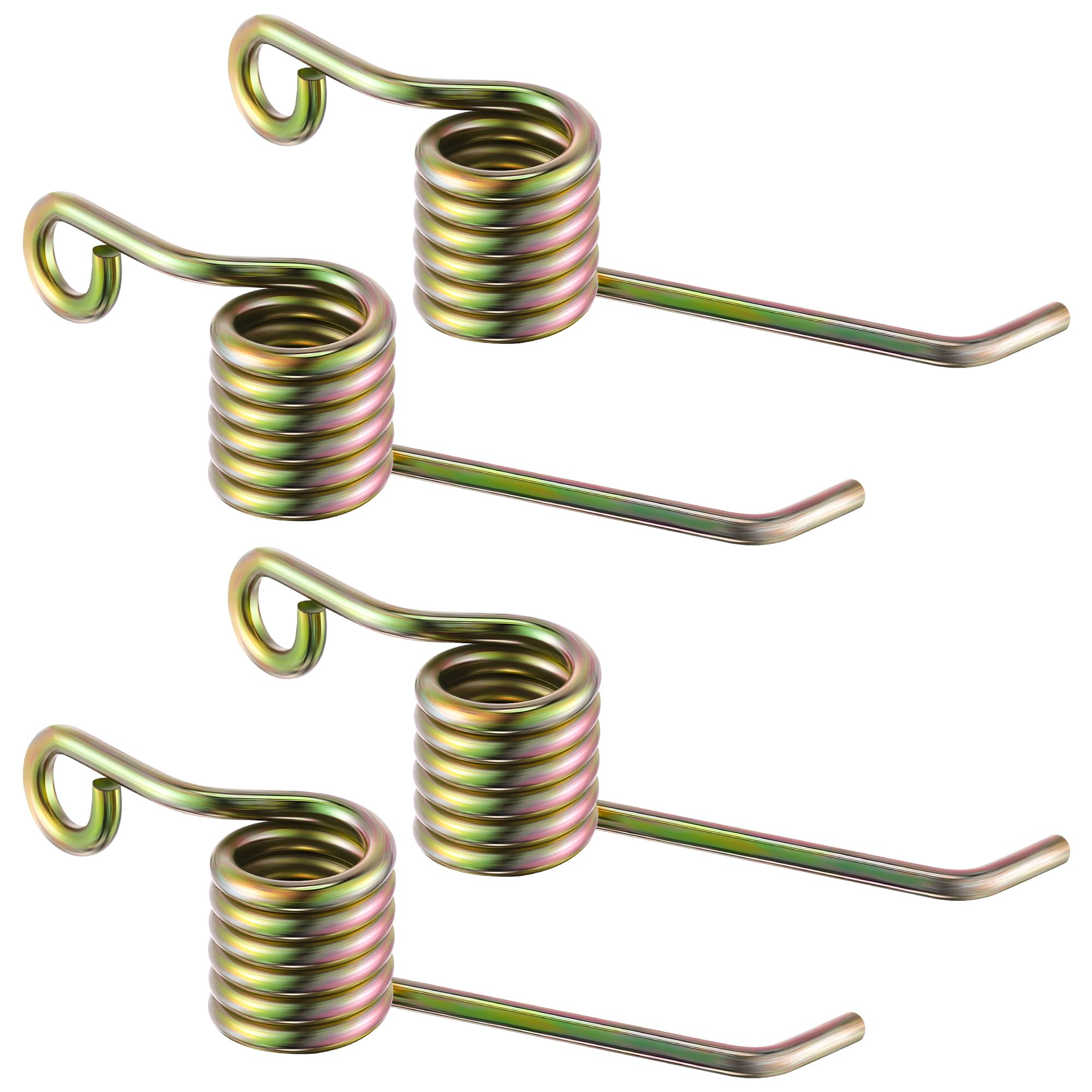 Feekoon 4-pack universal power rake springs for reliable dethatching replacements