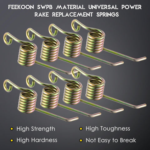Feekoon eight-springs pack ready for dethatching blade installation