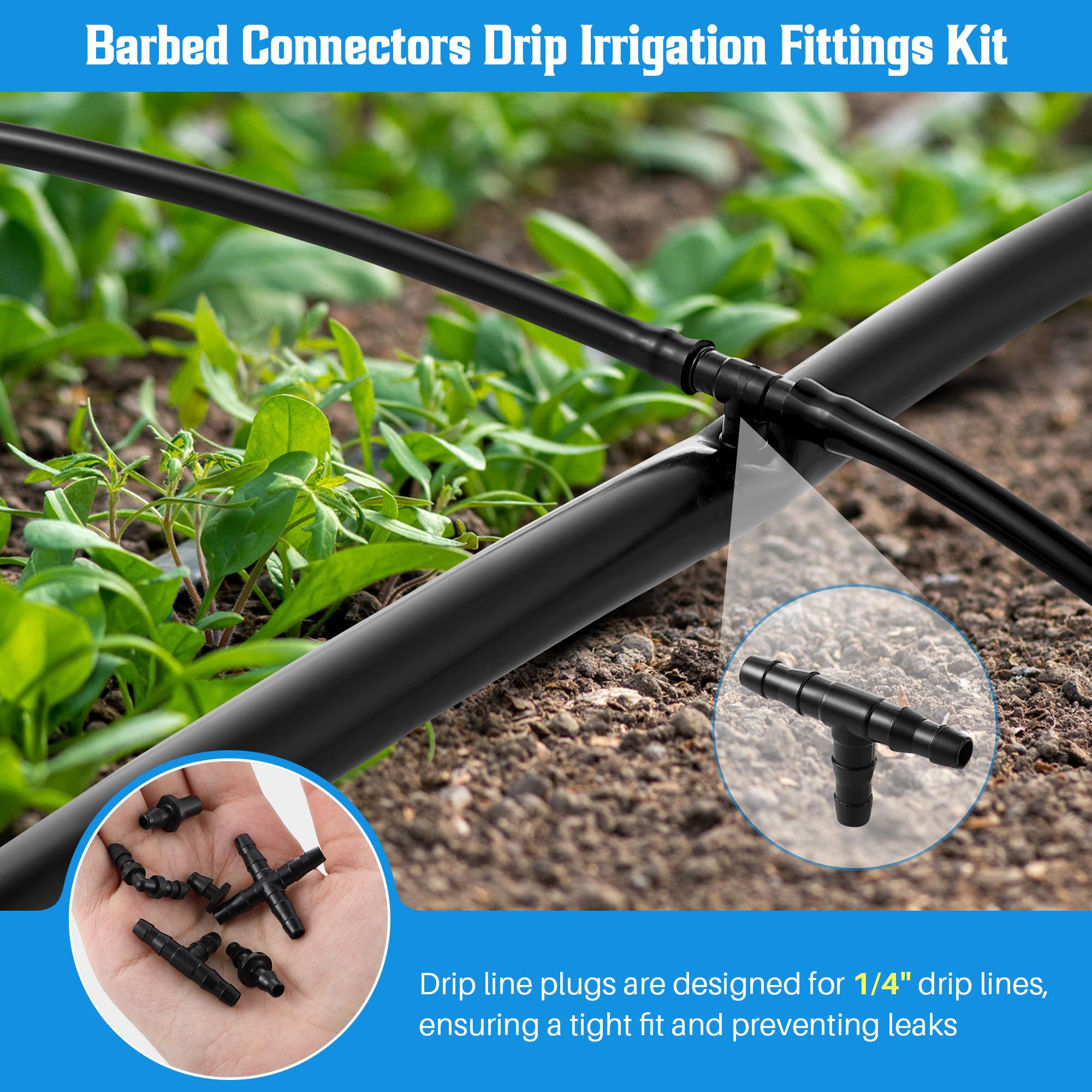 Feekoon Kit Components blue for a one-stop irrigation solution