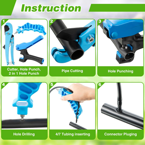 Feekoon drip pipe cutter with aluminum shell for durability