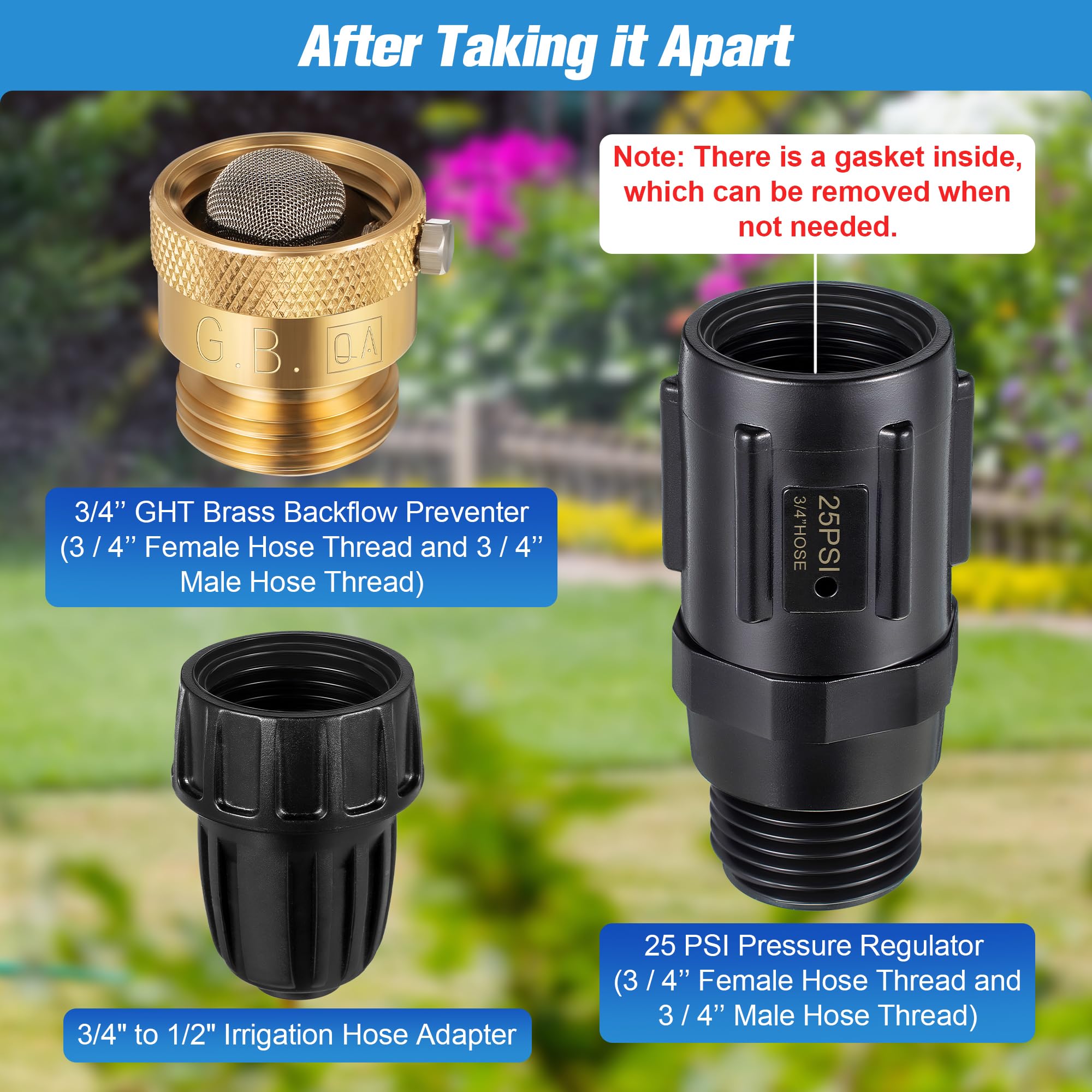 Feekoon durable ABS and brass parts withstand weather for longer use