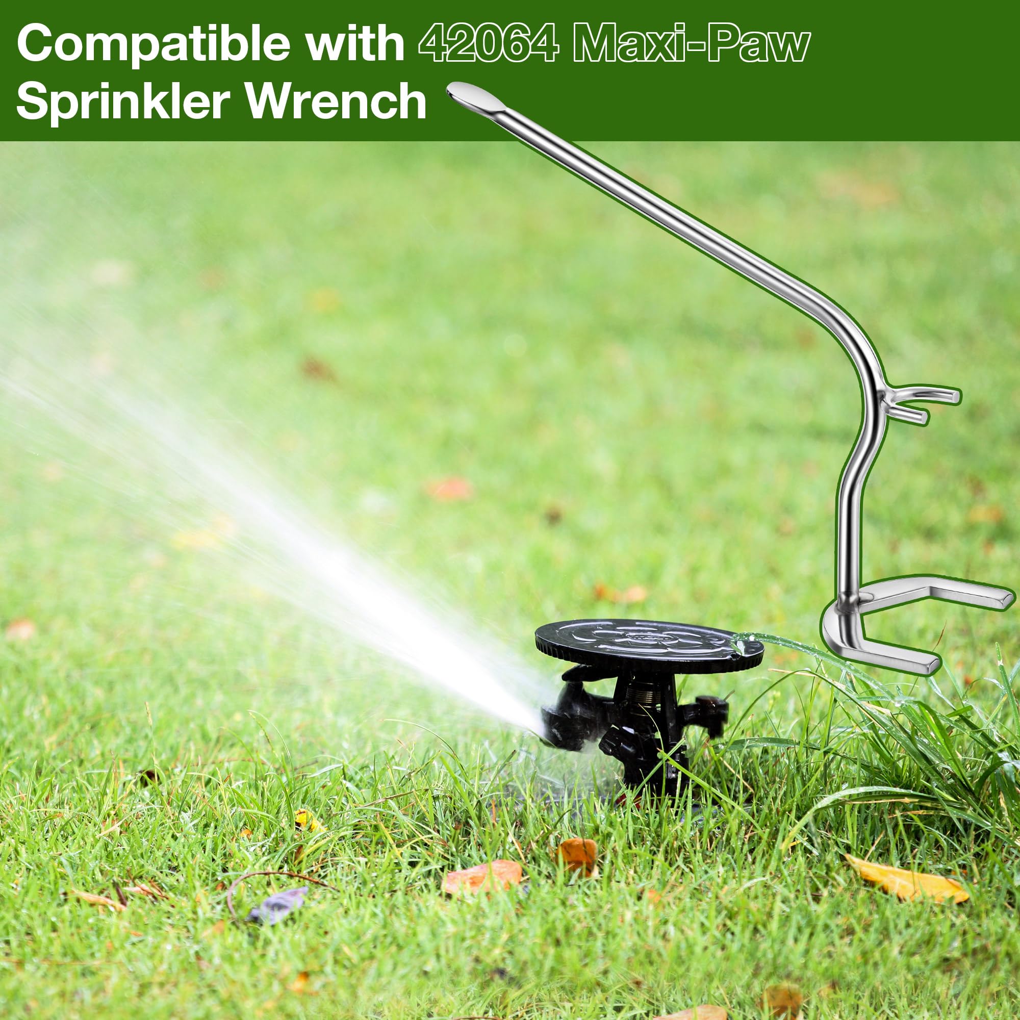 Feekoon sprinkler wrench stainless steel body demonstrates durability for maintenance.