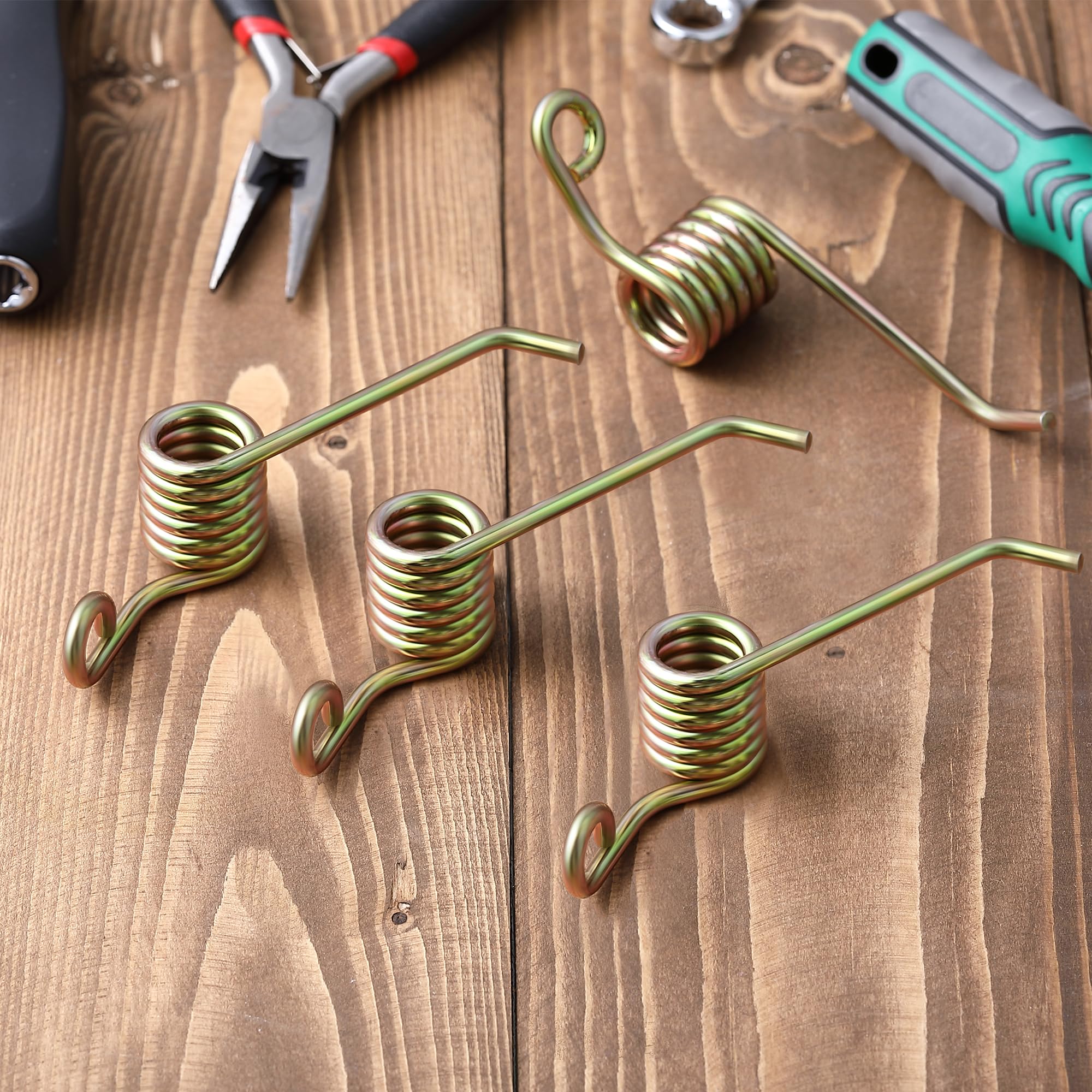 Feekoon durable dethatching springs in 4-pack for quick replacements