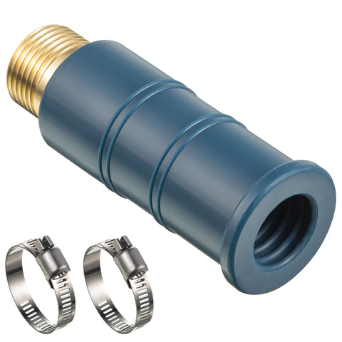 Feekoon universal faucet hose adapter with brass end, ideal for wide connectivity and garden watering.