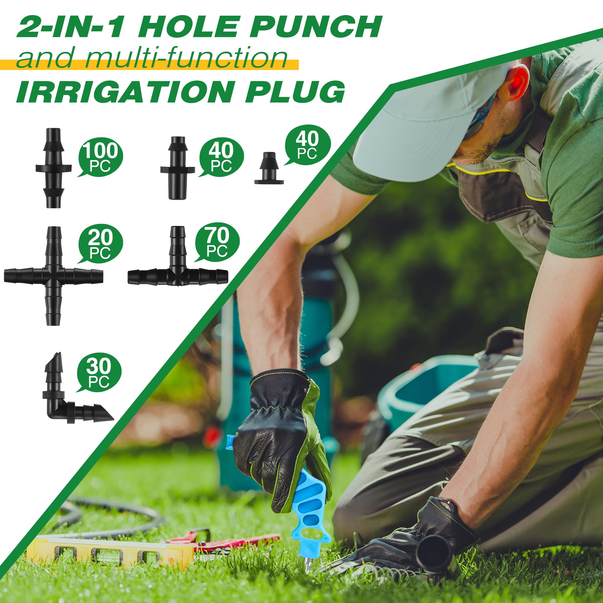Feekoon waterproof plugs prevent leaks in PE pipe connections