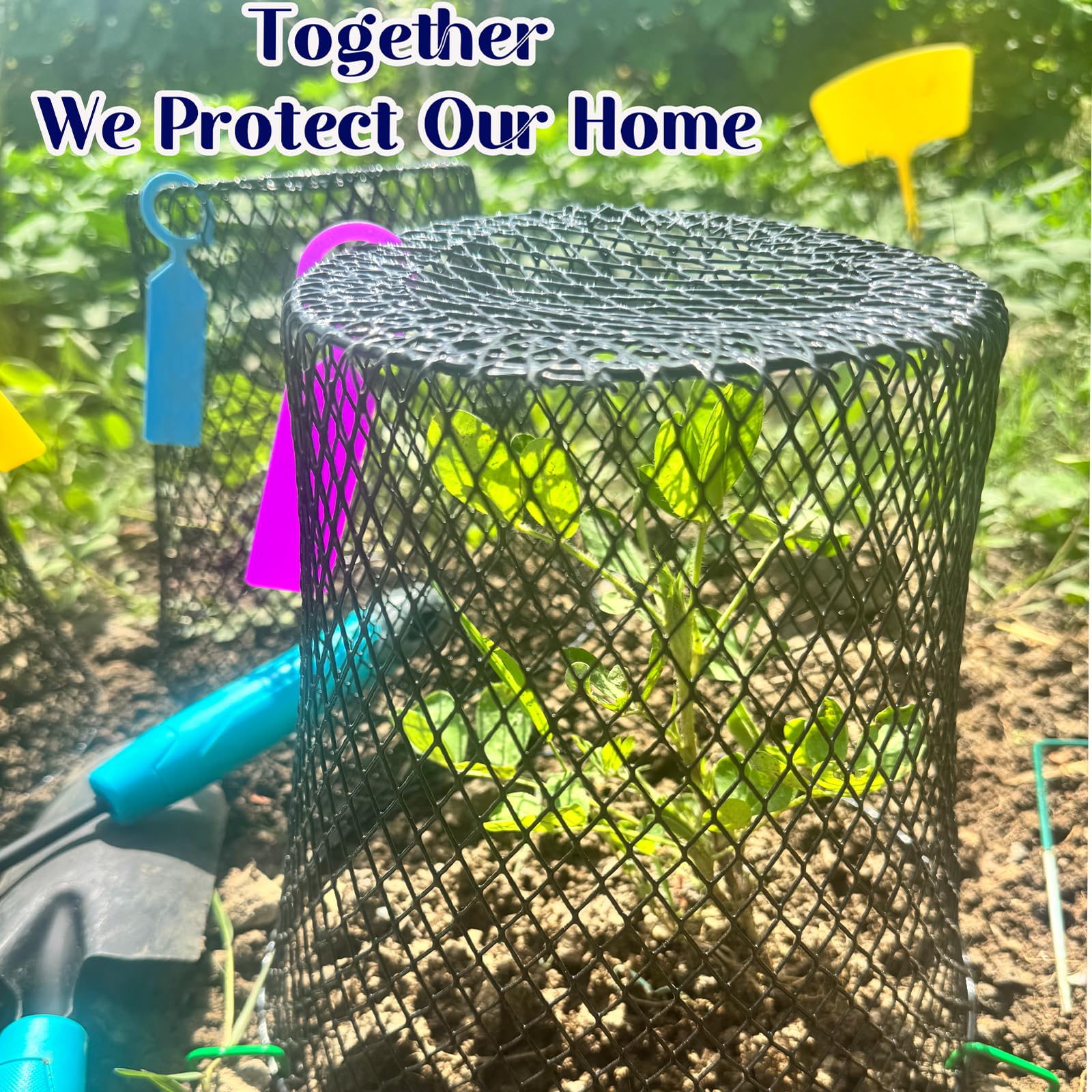 Feel Natural durable plant cages suitable for indoor and outdoor use