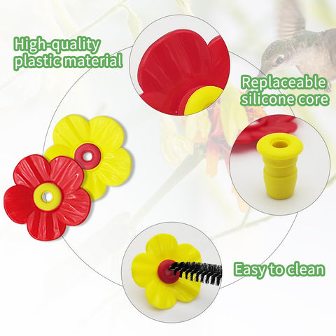 Feelorna cleaning brushes clear small holes for smooth nectar flow.