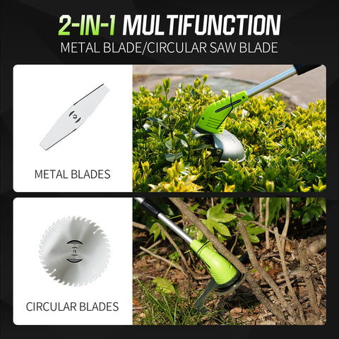 Feihu cutting blades types offer versatile options for grass and weeds.