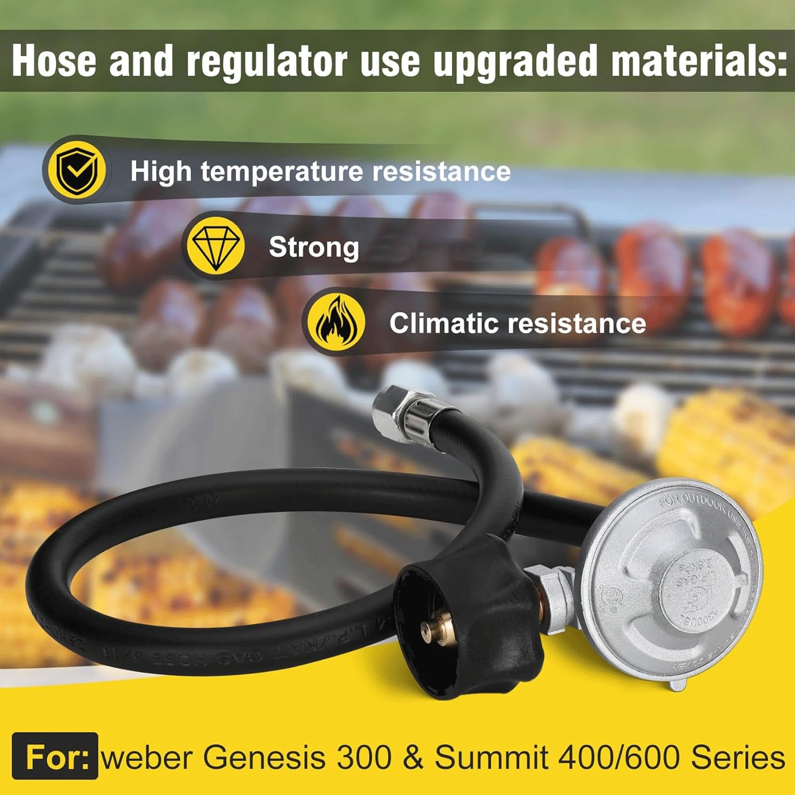 Feikeer hose compatible with Genesis 300 and Summit 400/600 series.