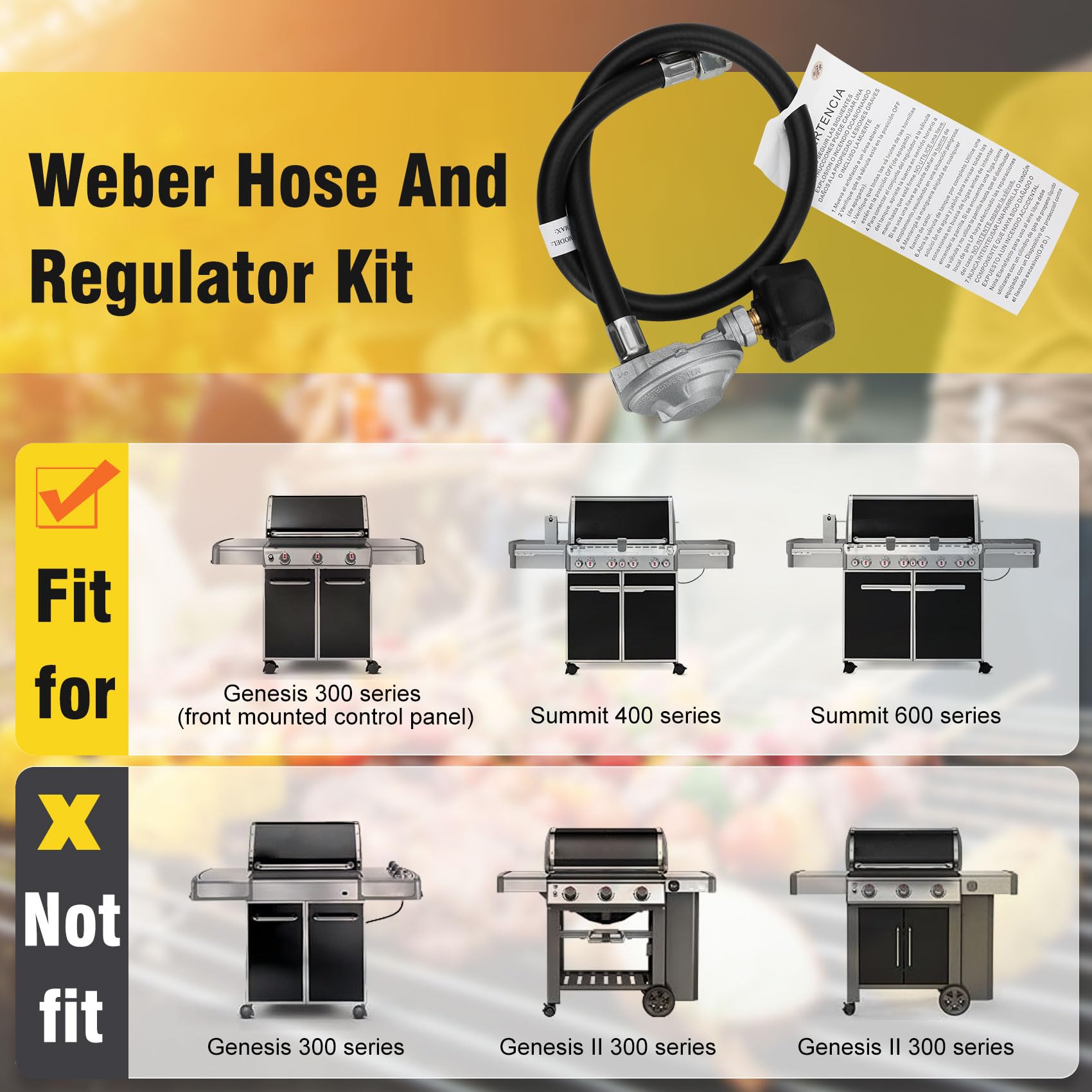 Feikeer kit enables simple soapy water leak test after installation.