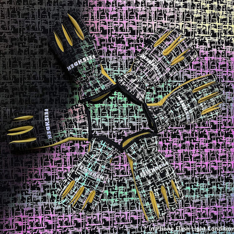 FEISHDEK kids gloves with reflective back for high visibility safety.