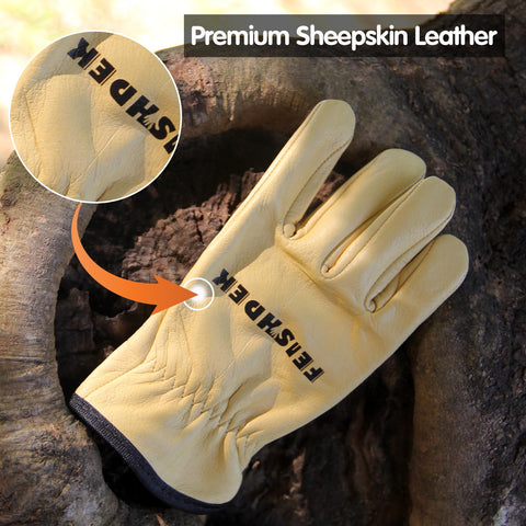 FEISHDEK kids gloves back view highlights breathable fabric for cool gardening sessions.