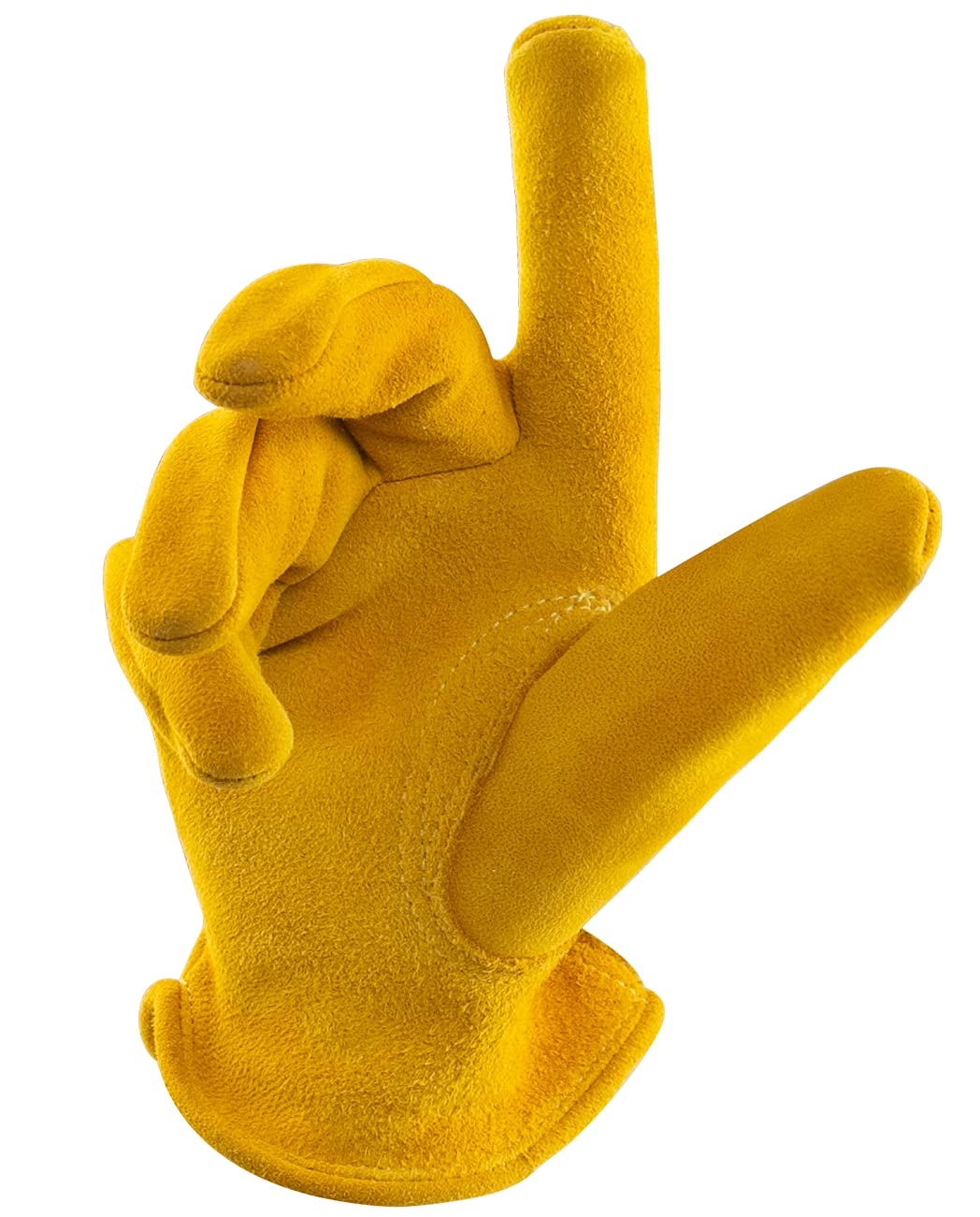 FEISHDEK gloves with adjustable belt for easy on/off and secure fit.