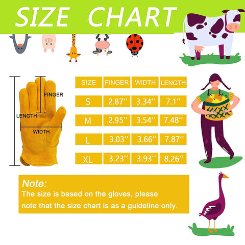 FEISHDEK sizing chart shows fit for ages 2-14 in action.