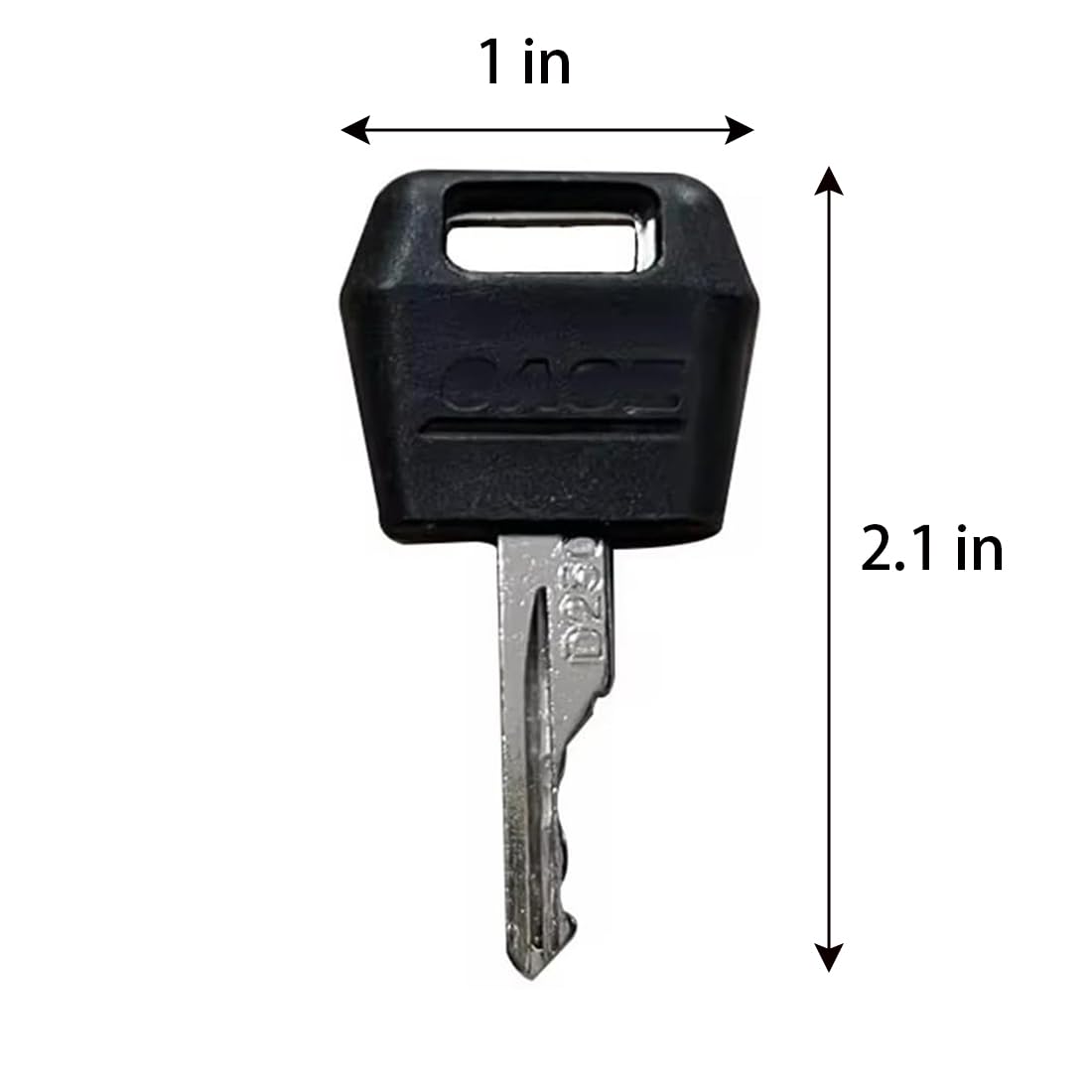 Feishunteng IH tractor ignition key for Case IH equipment, durable metal construction