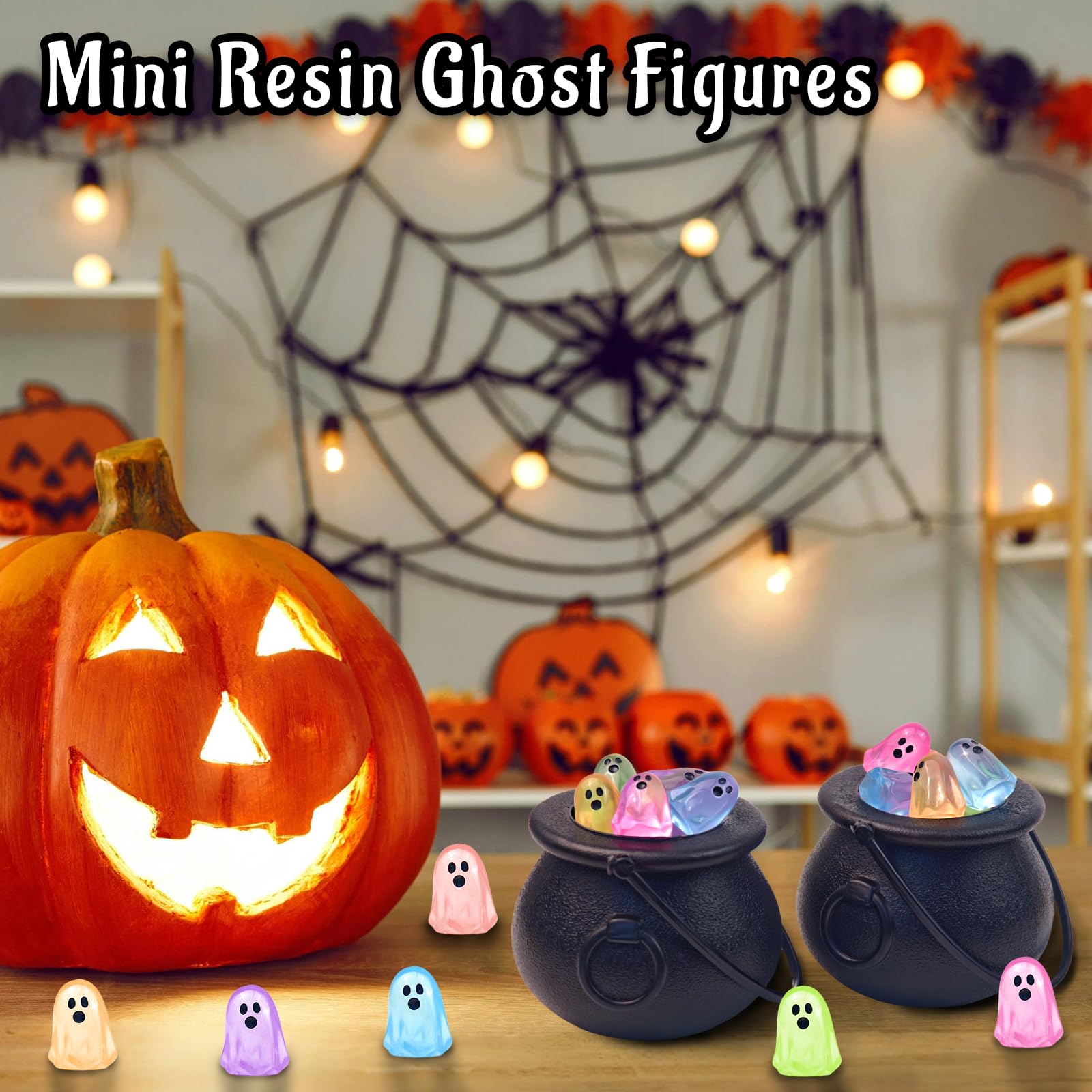 Feivando ghosts used in DIY crafts and fairy gardens