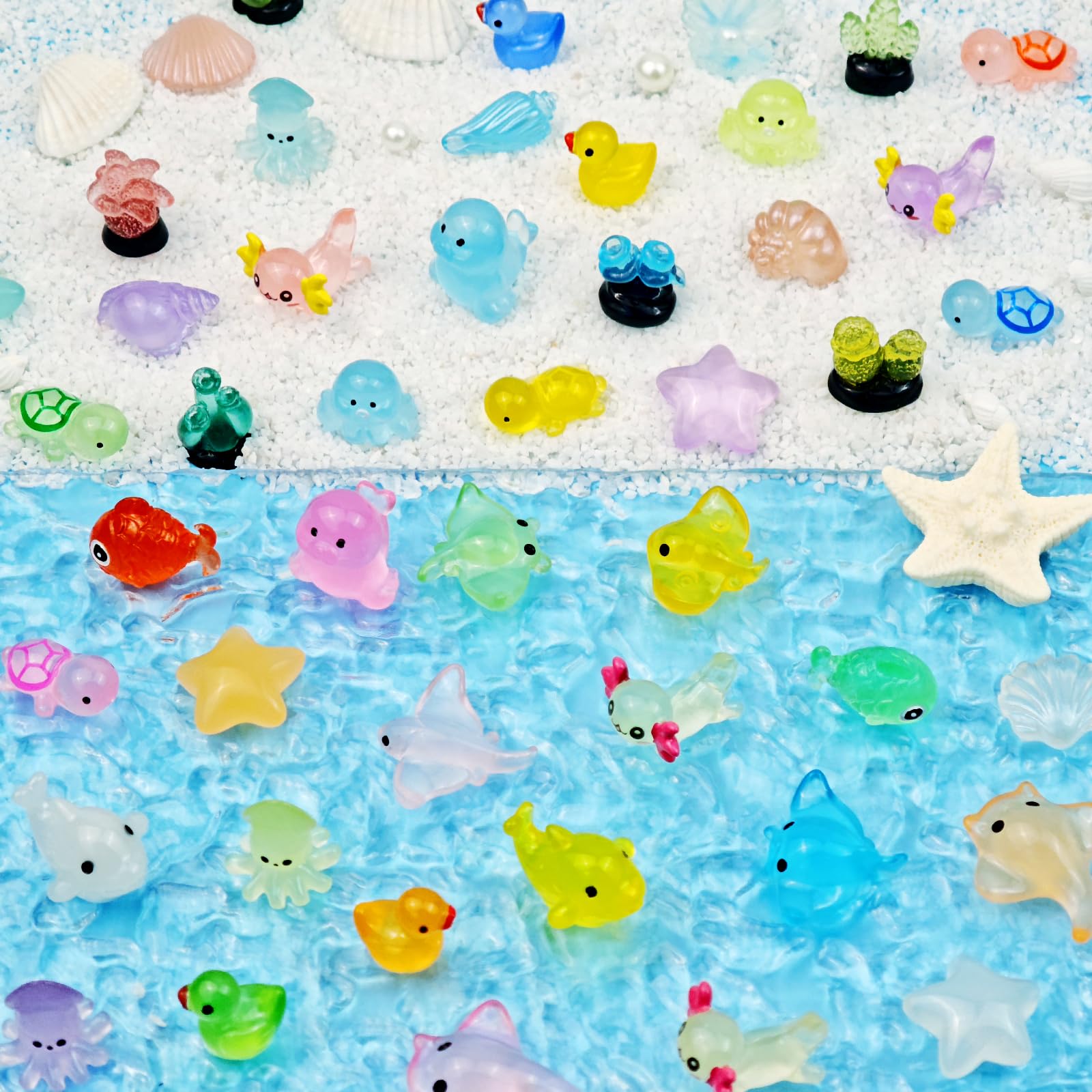 Feivando luminous coral figure enriches reef-inspired displays and craft projects.