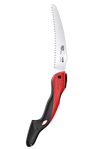 FELCO 603 folding saw soft-touch handle provides a secure grip.
