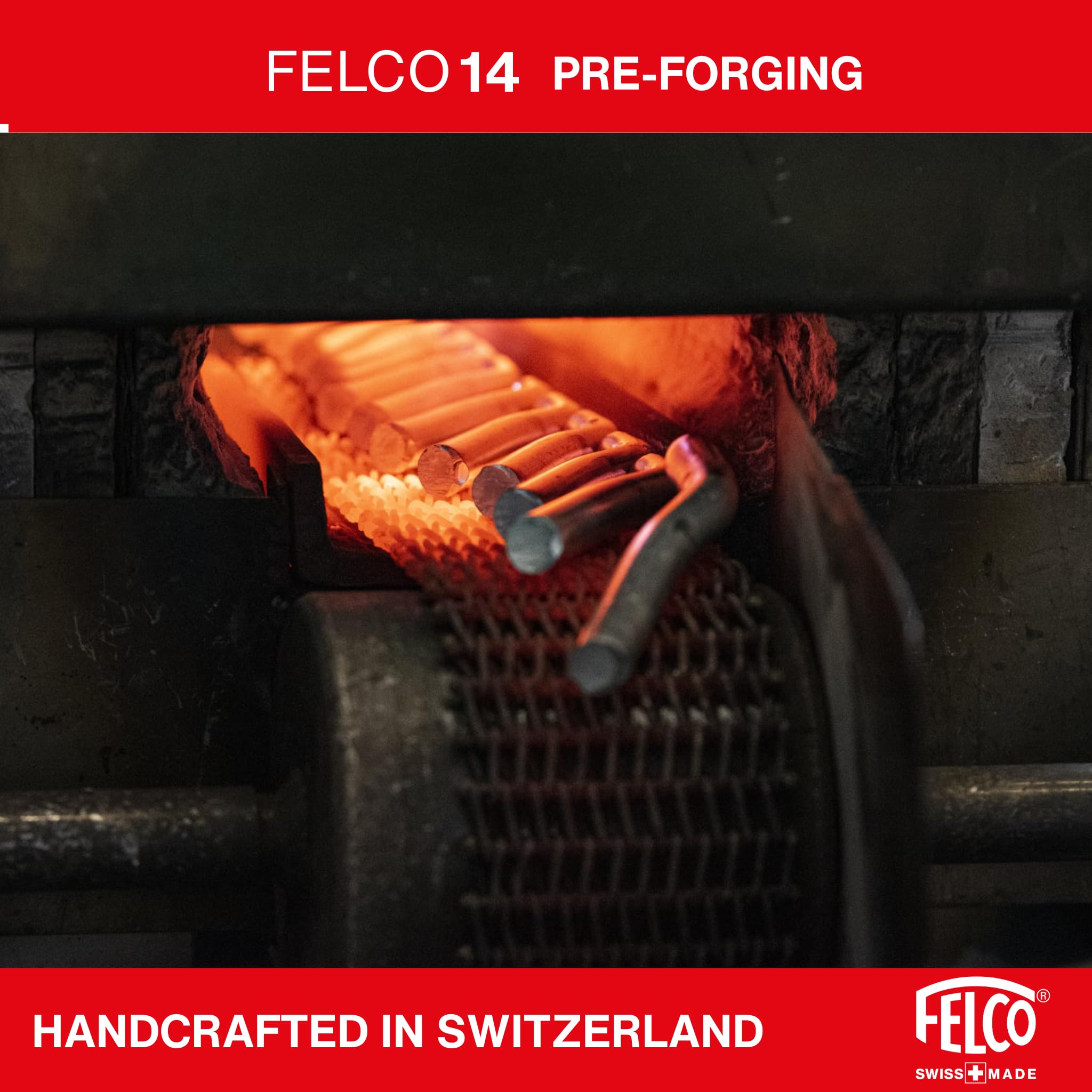 Felco F14 replaceable parts allow easy maintenance and long life.