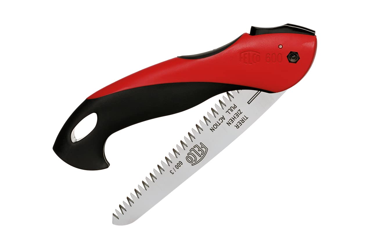 Folded FELCO F600 fits compactly in a pocket for easy carry.