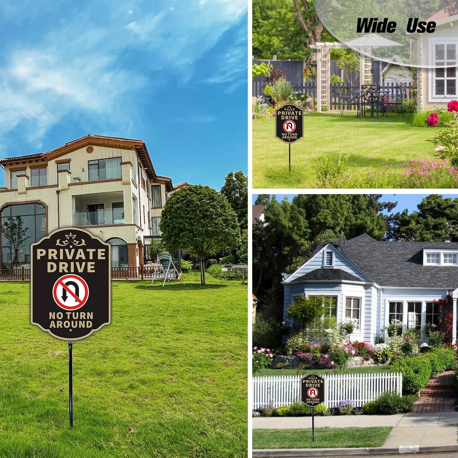 Felexdo outdoor private property sign communicates message clearly