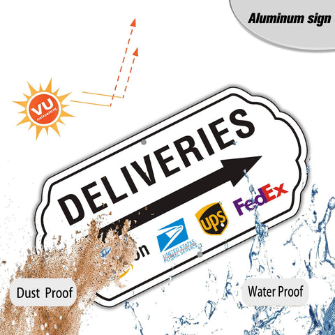 Felexdo outdoor sign ready for simple delivery instructions