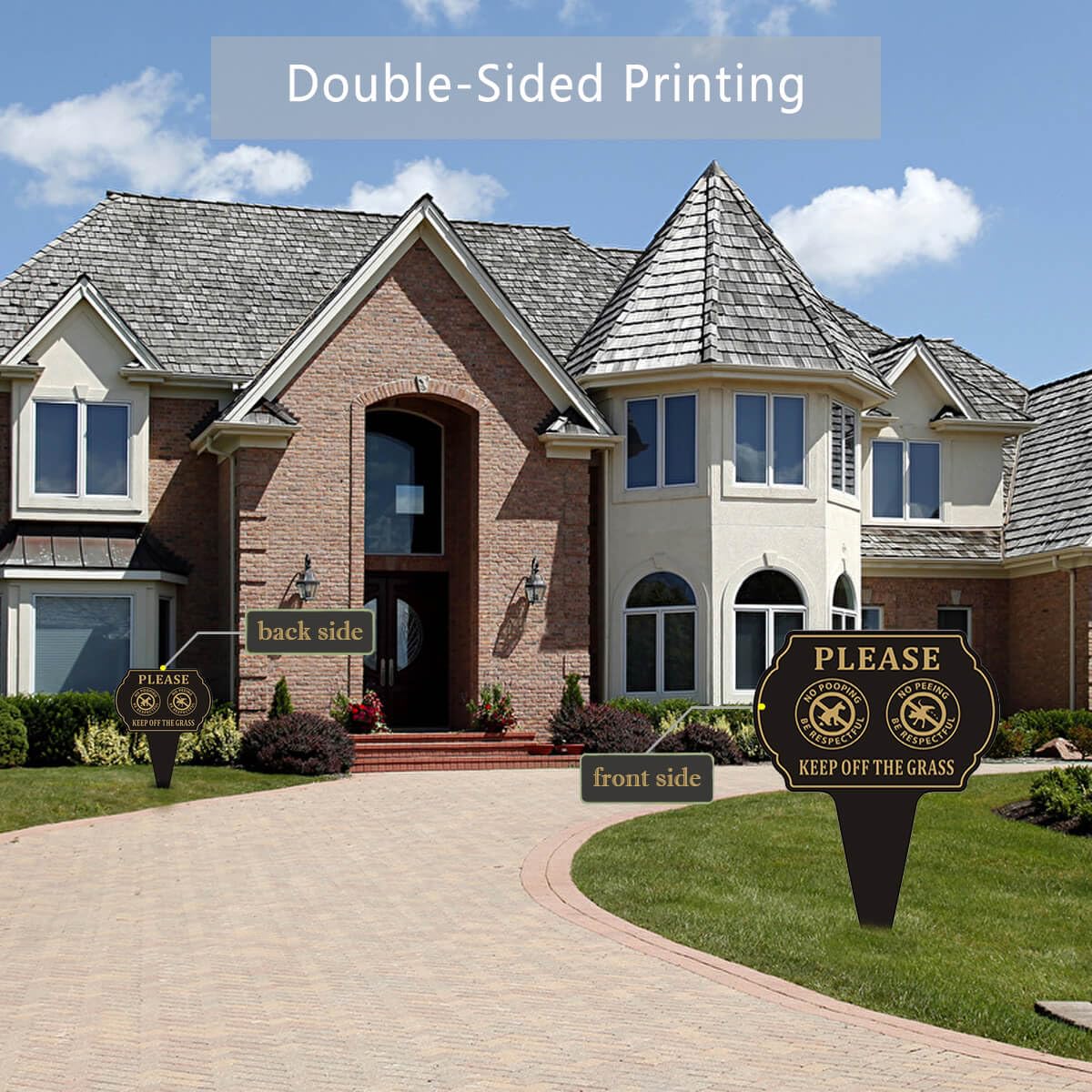 Felexdo sign uses UV ink for durable, readable text in sunlight.