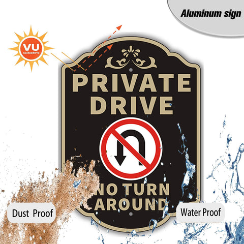 Felexdo vintage design adds elegance to private drive signage
