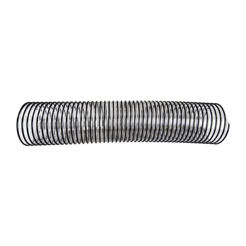 Felhood Bagger Flex Hose close-up shows 8-inch diameter for versatile connections.