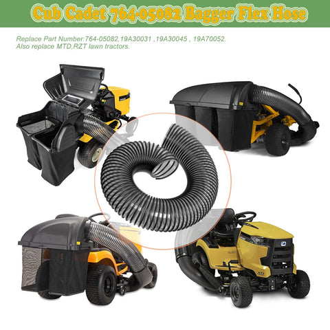 Felhood Bagger Flex Hose features durable construction for yard tasks.