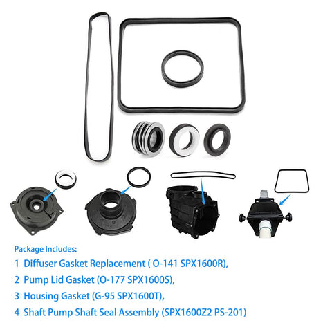 Felhood SP2600 diffuser O-ring view emphasizes precise fit.