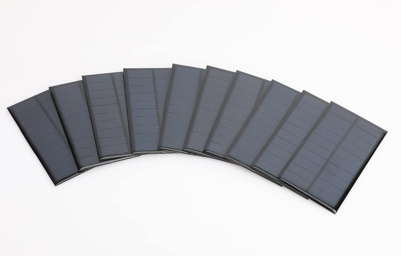 FellDen 5V micro solar panels front view ideal for DIY charging projects.