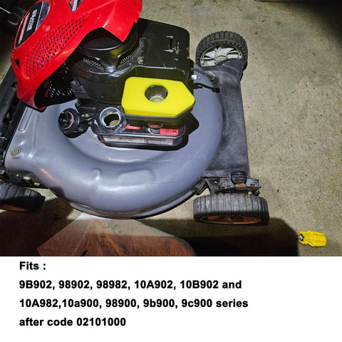 Femory foam air filter fits Craftsman SPA8S1062853001, top view, reduces intake noise while maintaining power
