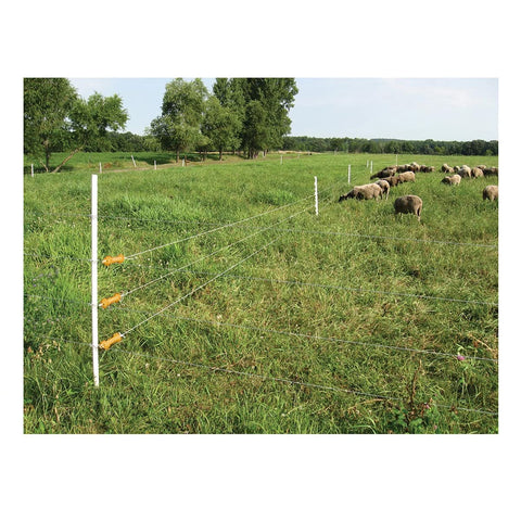 FENCE SHOCK installation-ready gate handle setup with electrified wire compatibility