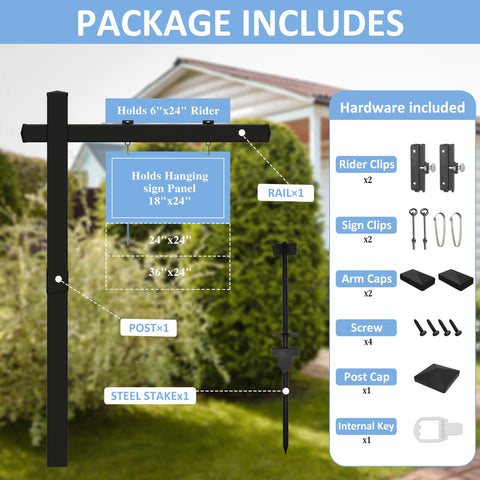FENCETECH heavy-duty steel power stake resists high winds