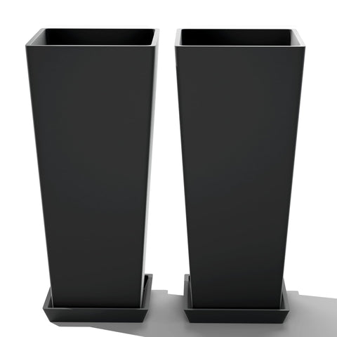 FENCY large-capacity planter supports deep roots and tall foliage.